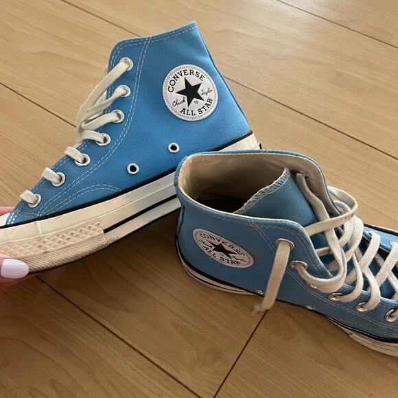 sky blue converse - Picture 1 of 7